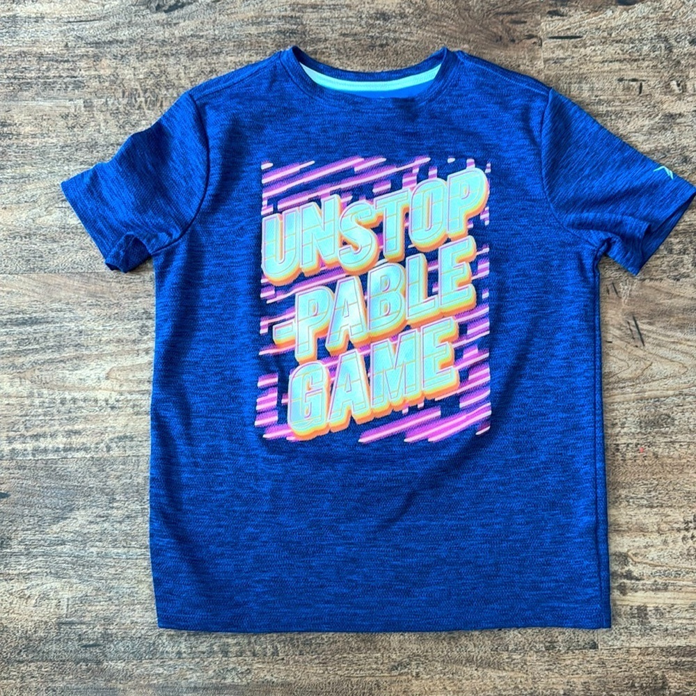 Boys active graphic tee , size Youth Large